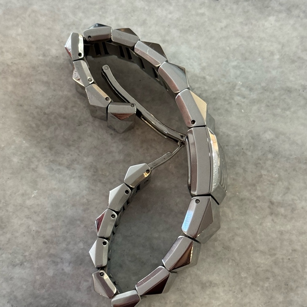 Karl Lagerfeld Silver Geometric Women's Watch - Picture 2 of 2